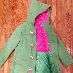 Mini Boden hooded toggle coat 9/10